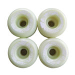 Glow-in-the-Dark Butterfly Skateboard Wheels 4-Pack - Luminous Urethane